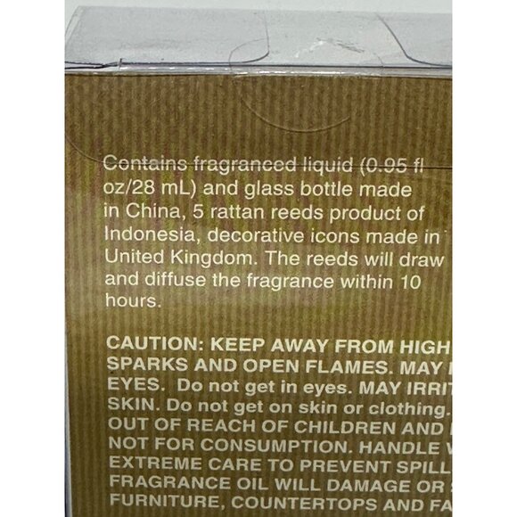 Pier 1 Imports Sugared Cinnamon Reed Diffuser Gift Set – NIB Holiday Gingerbread - Picture 5 of 6